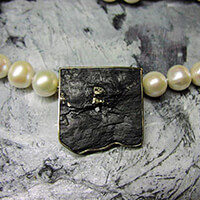 Wechselschließe Schieferpyrit